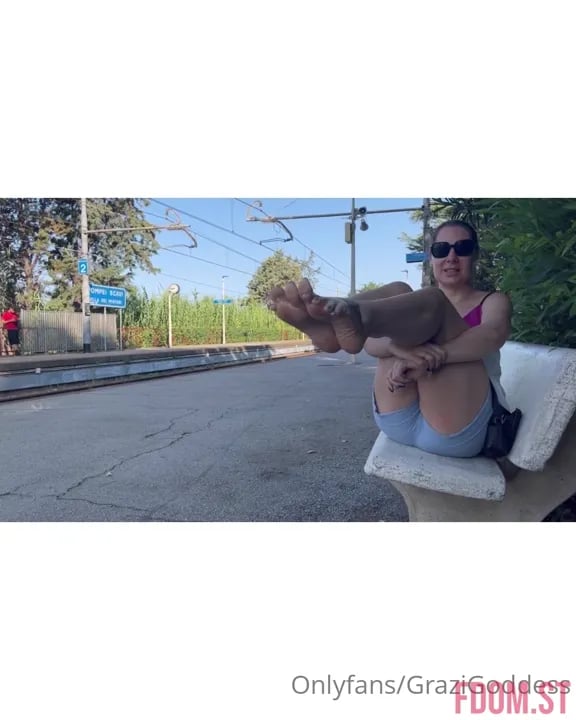 Goddess Grazi - Naples Restaurant Domination And Tease.mp4